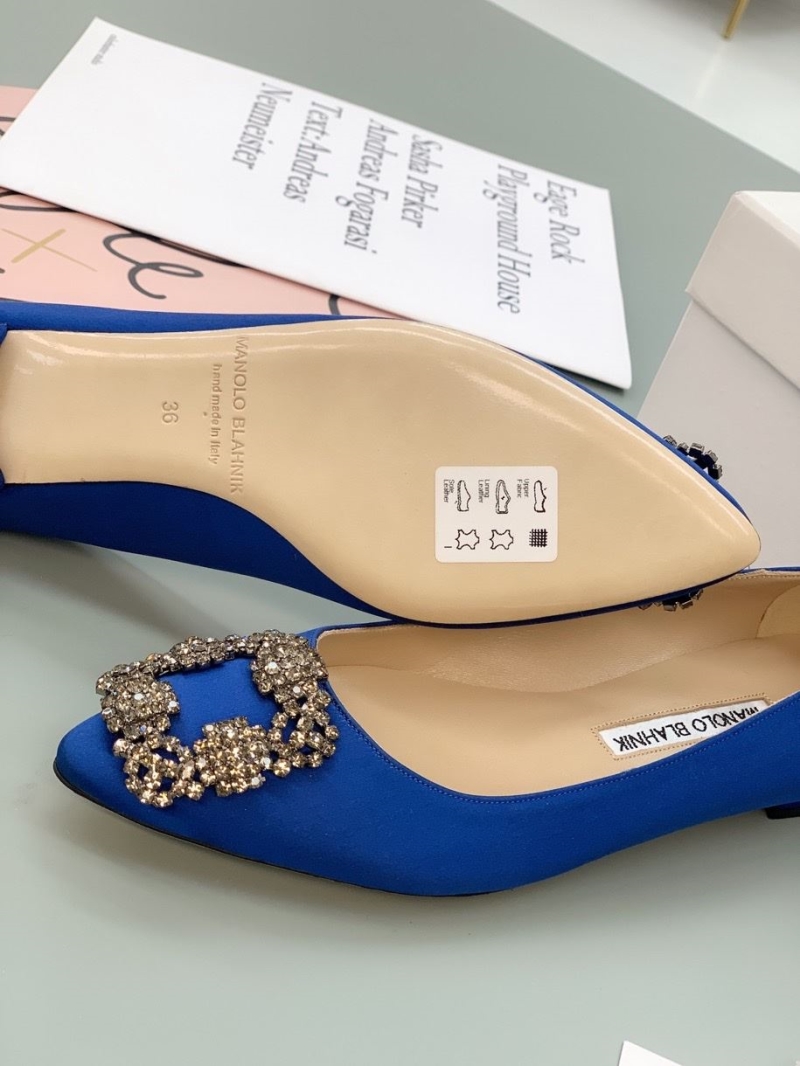 Manolo Blahnik flat shoes